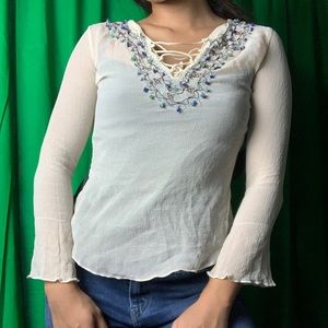 INC 100% Silk Top Gorgeous